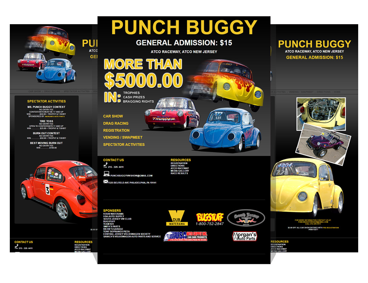 punch Buggy volkswagen car show